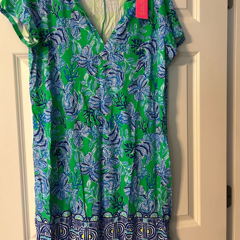 Sophiletta Dress, Cabana Green, NWT, sz XXL, $65